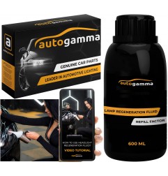 Liquido de recarga 600 ml para regenerar faros, tetera